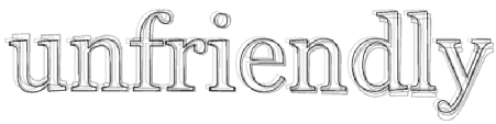 unfriendly
